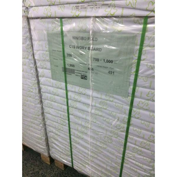 Chemical-Mechanical Pulp C1S Coated Ivory Board for Customized Orders from Ningbo APP