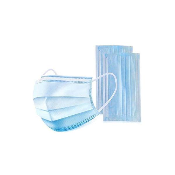 Fluid Resistant Non Woven Face Mask 3d Cropping Protection Medical Mask