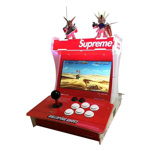 Mini 2 Player Stand Up Video Game Machines , Indoor Video Game Coin Machines