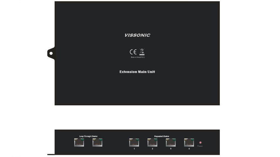 China Wireless Boardroom Microphone System Extension Main Unit 3A 48VDC Power wholesale