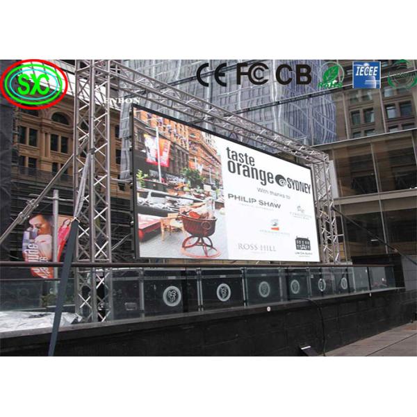 Lease Long Control Distance And Constant Drive Current For Die-Cast Aluminum Suspended LED Displays