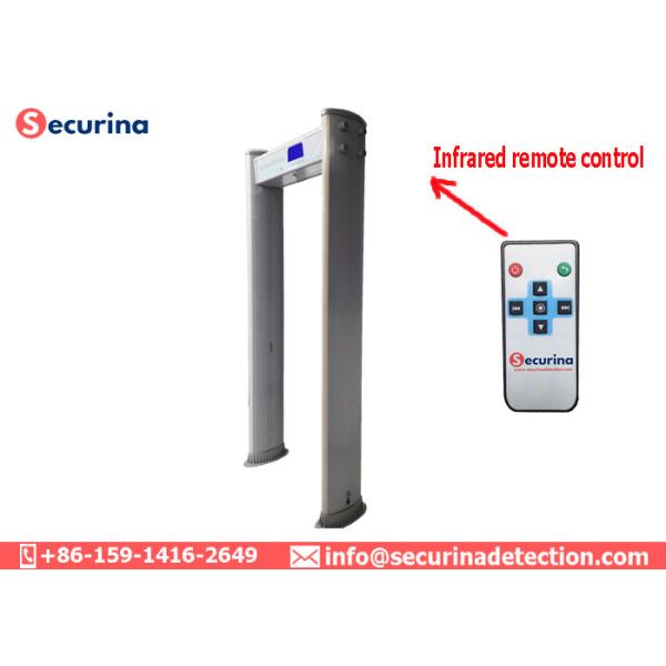 Elliptical Walk Through Security Scanners 7 Inch LCD Screen 300 High Sensitivity