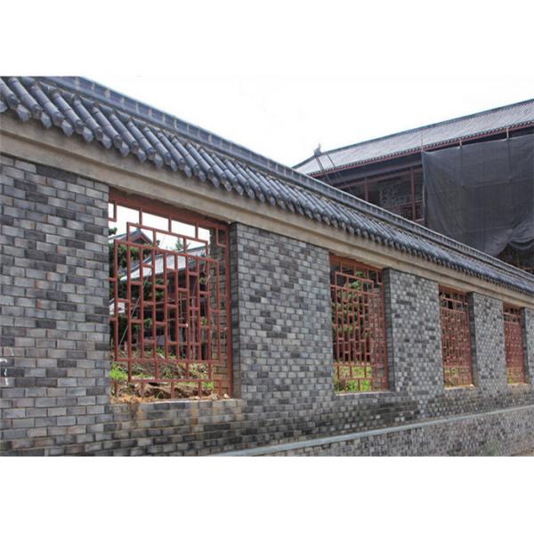 OEM Solid Surface Faux Exterior Brick With Rustic Color Enviromentall Friendly