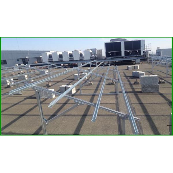 Flat Roof PV Mounting System, solar panel mounting rack for Japan