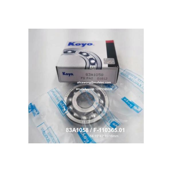 83A1058 F-110365.01 Yamaha motorcycle engine crankshaft bearings special ball bearings 14.15*42*11/16mm
