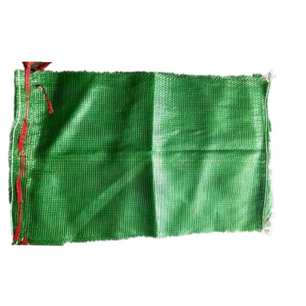 PP Woven Garlic Mesh Bag Vegetable Packing Bag Drawstring Woven Mesh Sacks
