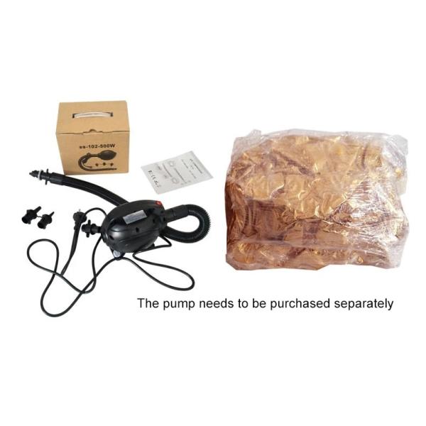 hot selling customize logo size silver golden inflatable reflective pvc mirror ball