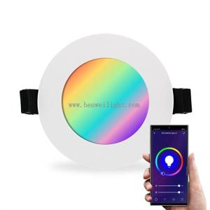 0-100% Brightness Round Panel Light With Long Lifespan AC85-265V For Home &