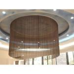 Construction Metal Coil Drapery Incombustible With 7x7 Rope Construct