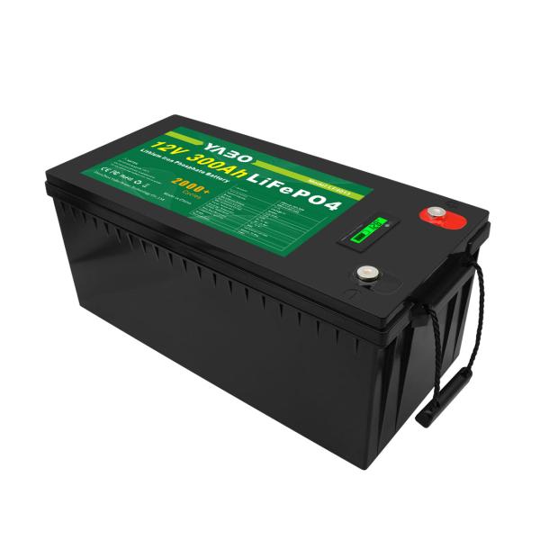 Prominent Capacity Storage Discharge Current 150A China LCD Lithium Ion Solar Battery 12v LiFePO4 Battery 300Ah
