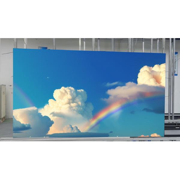 COB Indoor LED Video Wall Immersive Visual Engagement and Applicable Flash Correction Storage with 160° Viewing Angle