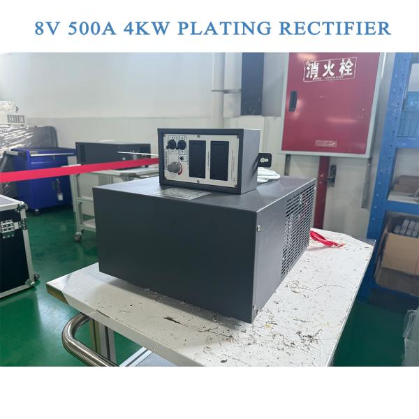 Electroplating Power Supply 8V 500A 4KW IGBT Rectifier for Electroplating