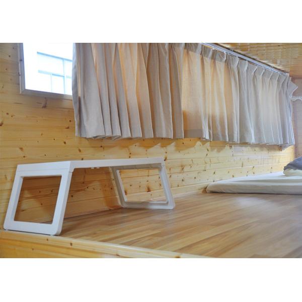 Prefab Tiny House Ready To Ship Made Steel Frame With Trailer On Wheels