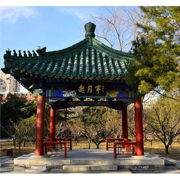 Arbours Prefab Chinese Style Pavilion 2.6m Garden Pavilion Wooden Gazebo