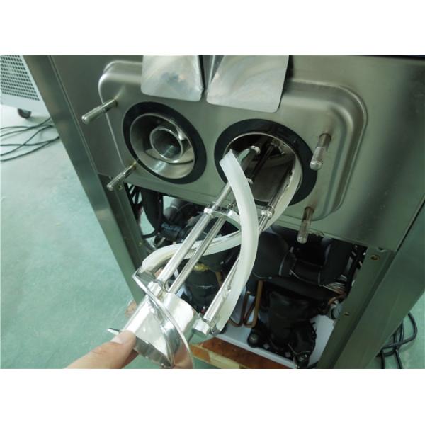 High Capacity Commercial Soft Serve Ice Cream Machine Full Stainless Steel Material