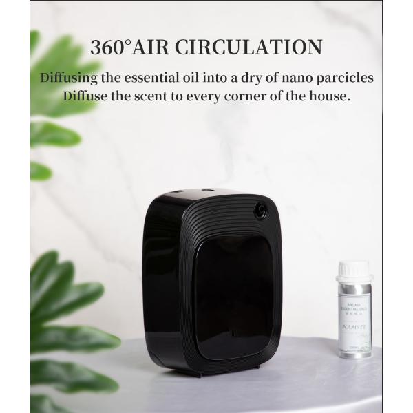 HOMEFISH Electric Aroma Diffuser 200ML Large Capacity Intelligent Remote Control Portable Aromatherapy Machine for Home