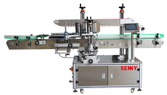 Automated 100pcs/Min Double Side Sticker Labeling Machine SGS Approved