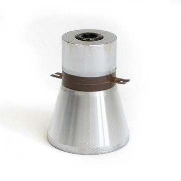 China Aluminum Ultrasonic Cleaning Transducer , 25KHz 60W Ultrasonic Piezo Transducer wholesale