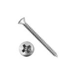 Cross Recessed Raised Self Tapping Countersunk Screws M2 - M64 Standard