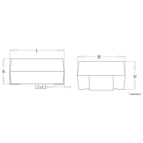 Plastic Encapsulated 3225 4032 SMT Surface Mount SMD Chip Zinc Metal Oxide Varistors For Surge Protection