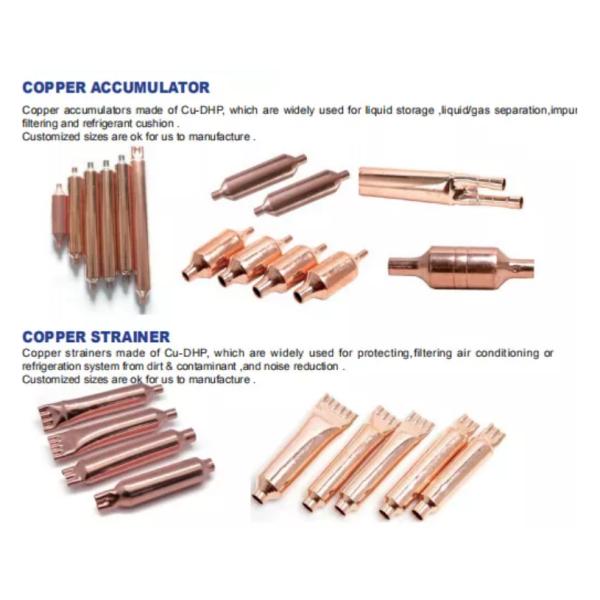 Refrigeration AC Filter Driers 12g , Pencil Filter Drier With Nut