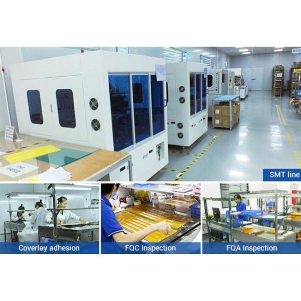 Semi Rigid Flex PcbA Factory Gold Fingers Pcb Manufacturing With Components