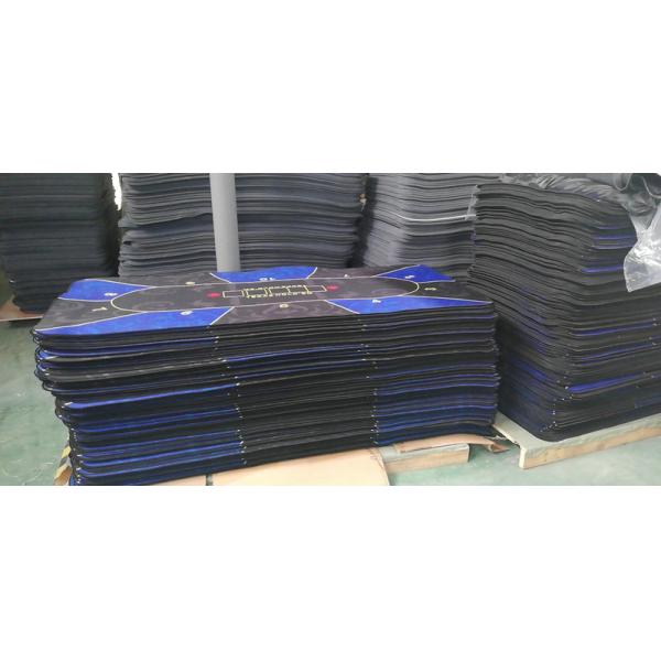 CPM-002 Viable Safe Sick Rubber Poker Table Mat Game Top Cards Playing Poker Mat