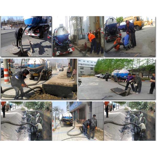 HOWO Rhd Suction Truck Septic Vacuum Cleaning Sewer Cleaning Vehicle