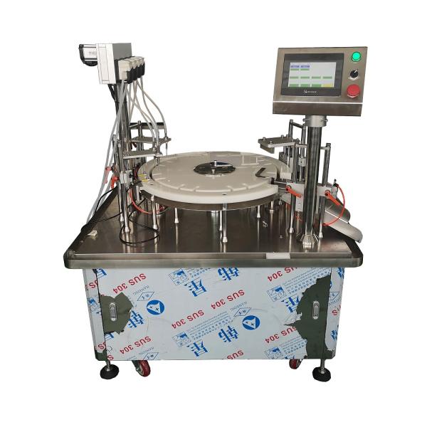 5ml-30ml Credit Card Sprayer Monoblock Filling And Capping Machine