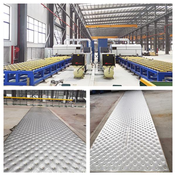 Double Embossed Dimple Plate Heat Exchanger for Heating or Cooling