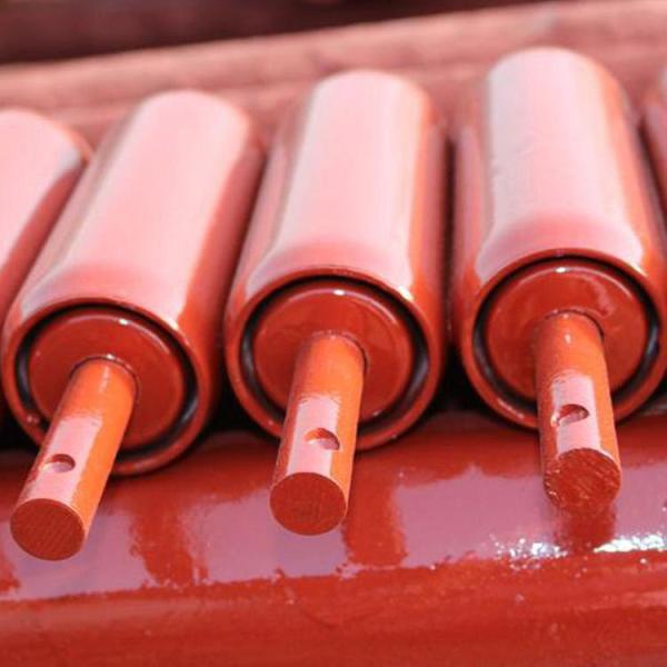 89mm Heavy Duty Steel Belt Conveyor Rollers High Wear Resistance