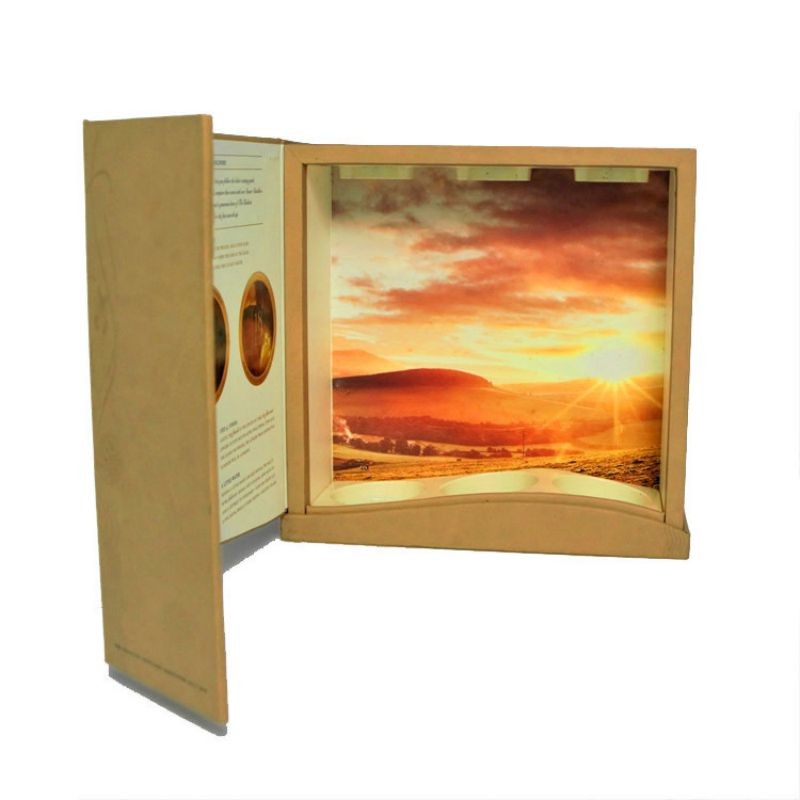 Rigid Wine Packing Boxes With Silk Screen Offset Printing environmentally