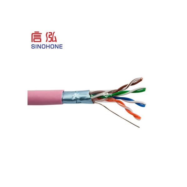 Computer CAT5E Bulk Network Cable Structured Cabling Diameter 0.5mm