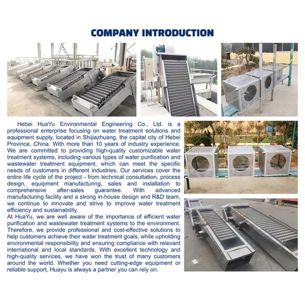 Rotary Mechanical Grille High Quality Rotary Mechanical Grille Waste Treatment Machinery Product Rotary Mechanical Grille