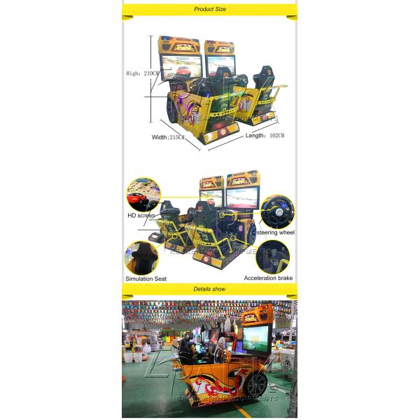 Indoor Car Racing Games , Speed Racing Game Machine Need for Speed Simulator