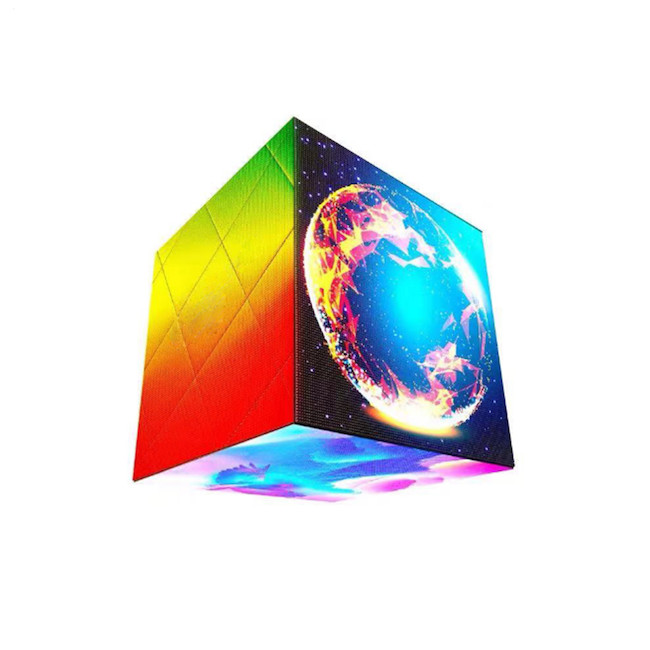 China Stackable Cube Creative LED Video Wall 4 Side 2.5mm wholesale
