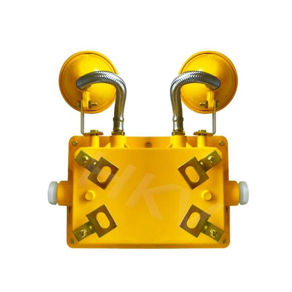 Twin Spots Emergency Led Sign Light Rechargeable Led Light IP54 Aluminum Housing