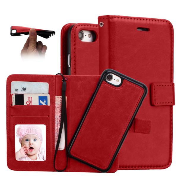 iPhone XR Case,2 In 1 Magnetic Wallet Case Detachable Cover For iPhone 6/7/8/X/XS/XR/XS MAX,Samsung Galaxy S8,S9