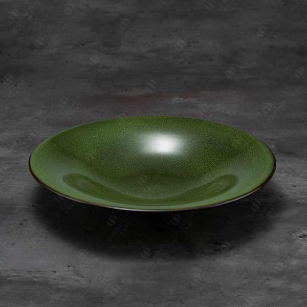 KZ0566A9 Fadeless Retro Soup Pasta Ceramic Serving Plates