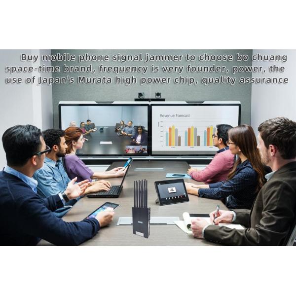 The handheld 5g Mobile Phone Signal Jammer can be charged for 1-2 hours