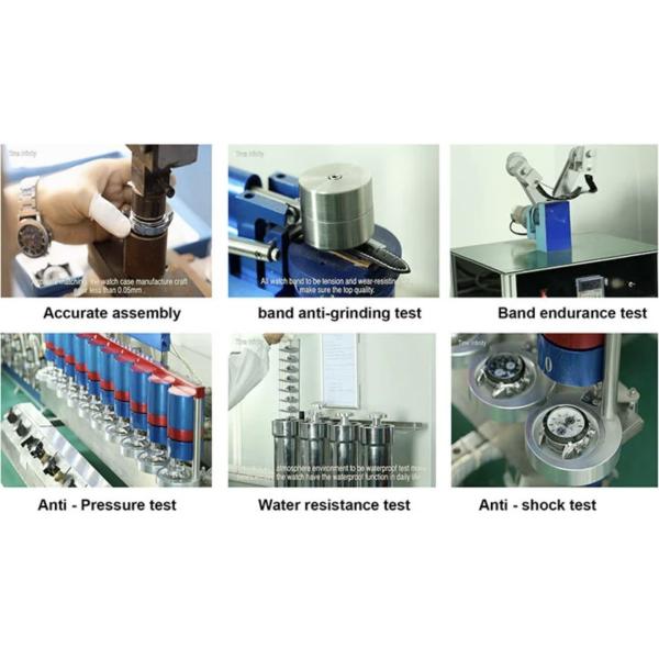 Butterfly Snap Men'S Waterproof Watch OEM Waterproof Automatic Watch