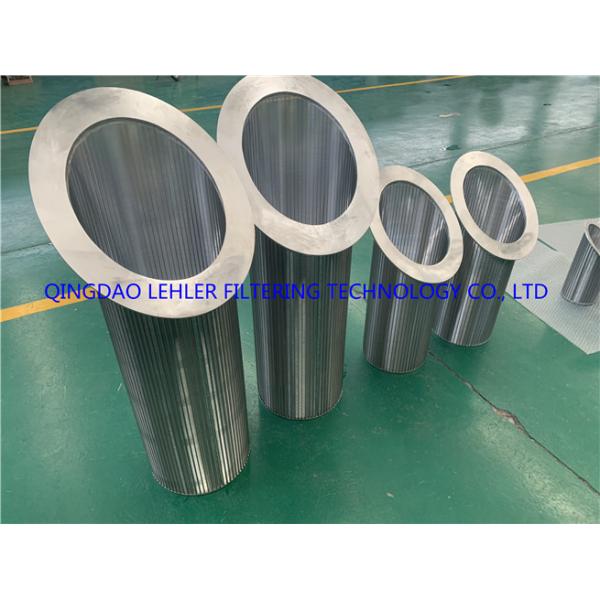 Stainless Steel Wedge Wire Screen Mimimum Dia 360mm High - Precision Slot Opening