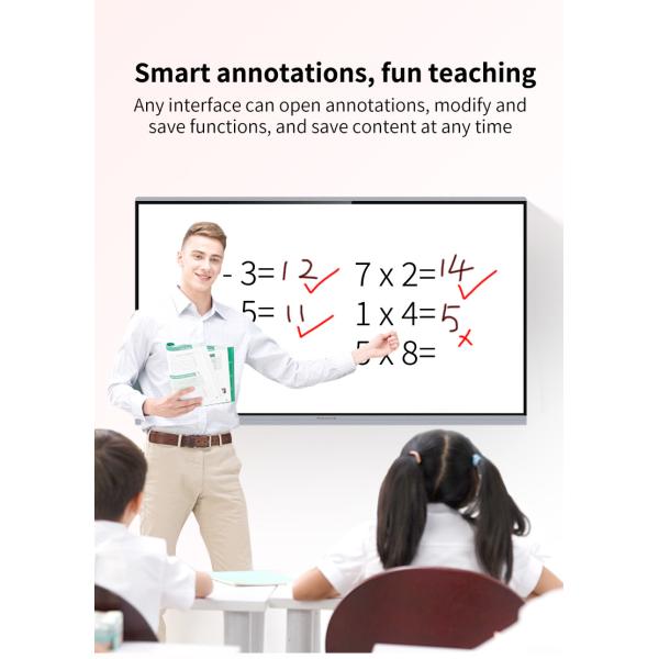 Intelligent Interactive Touch Screen Whiteboard Remote Video Teaching