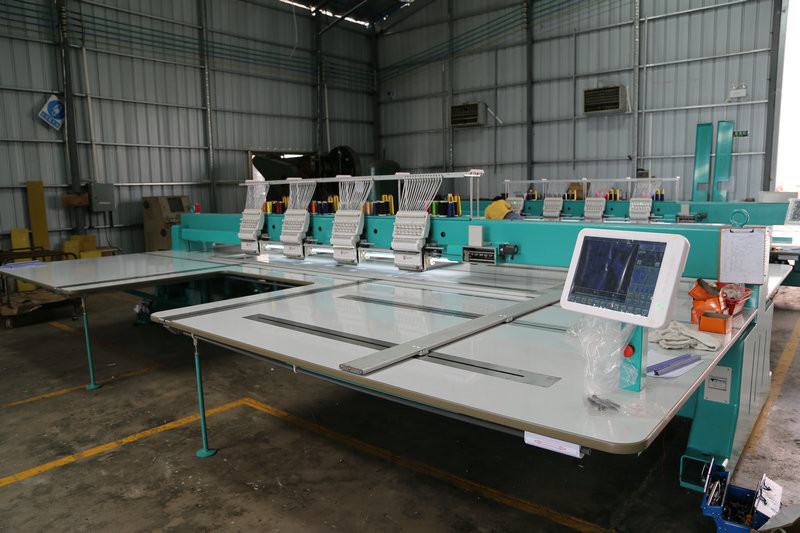 China Multi Head Computerized Embroidery Machine / Flat Embroidery Equipment wholesale
