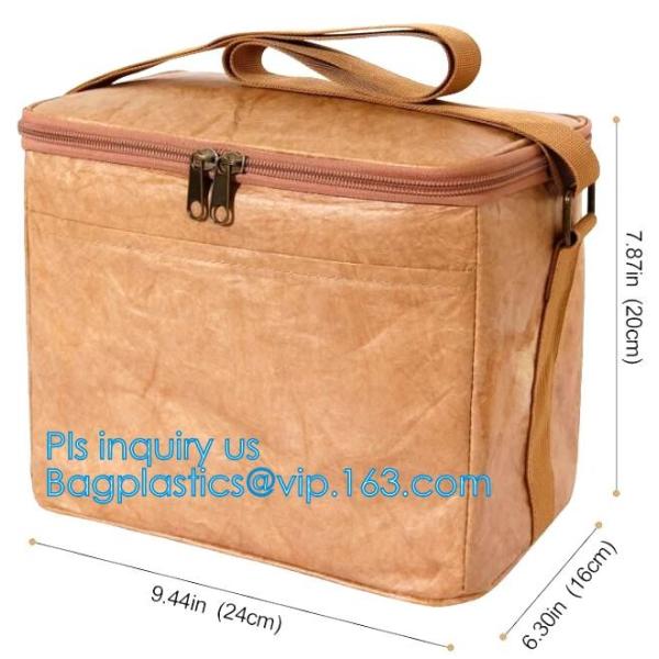 Eco-friendly Tear-resistant Dupont Paper Handbag Durable Tyvek Shopping Waterproof Tote Bag with Zipper bagease package