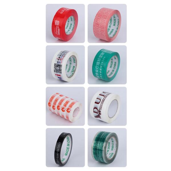 100m Reusable Shipping Packaging Strong Stick Capability BOPP Transparent Packing Tape