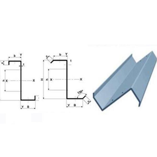 CZ80 - 300 Ceiling Channel Roll Forming Machine Quick Change PLC Control