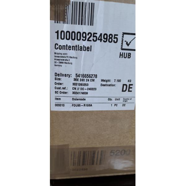 Endress Hauser Prosonic FDU95 Ultrasonic Level Sensor for Bulk Materials