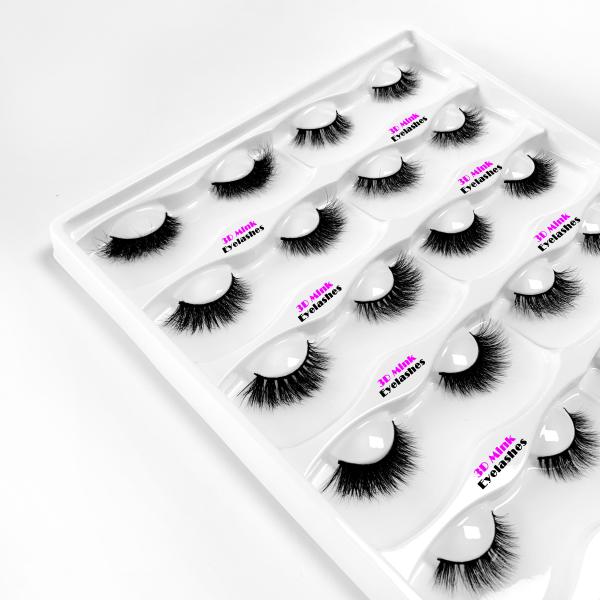 Comfortable Wearing 25MM Mink Lashes Cruelty Free With OEM / ODM Service