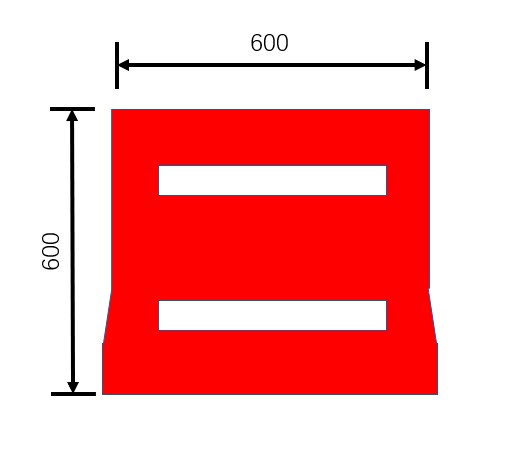 Rotomolding Products Road Barrier 560x560 4 Colors
